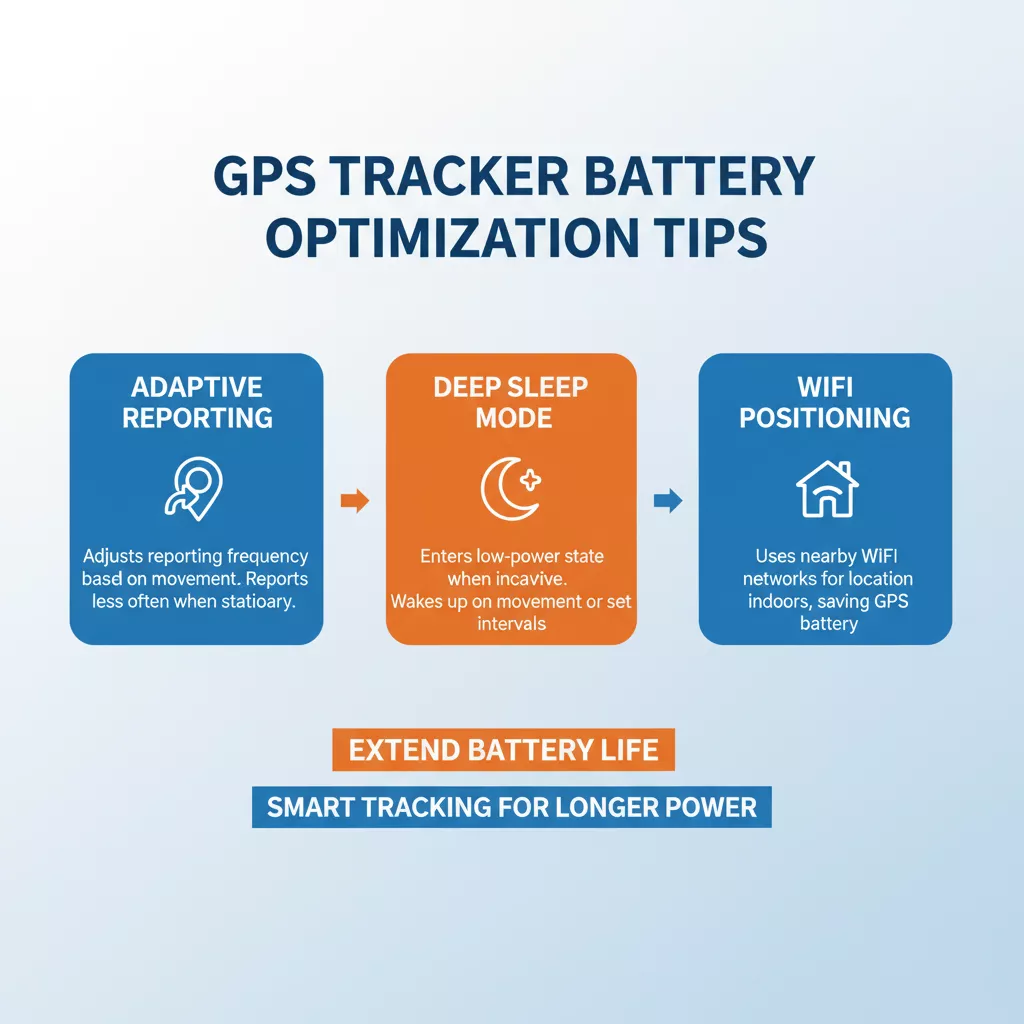 عمر بطارية جهاز التتبع: LTE-M وNB-IoT والأقمار الصناعية 1 نصائح تحسين عمر بطارية جهاز التتبع GPS
