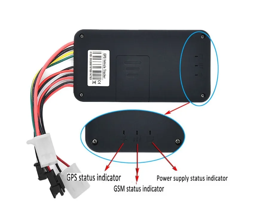 طريقة تفعيل جهاز التتبع GT06 GPS 3 أضواء جهاز GT06 GPS