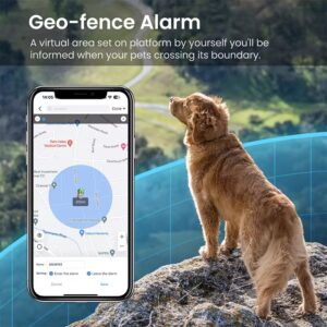 pet tracking geo-fence تحديد السياج الجغرافي ل لجهاز تتبع الحيوانات الأليفة