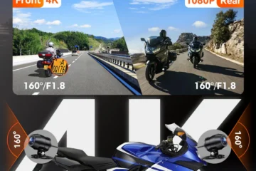 dash cam for motorcycles live monitoring