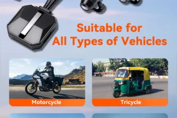 كاميرا الدراجة النارية للحماية