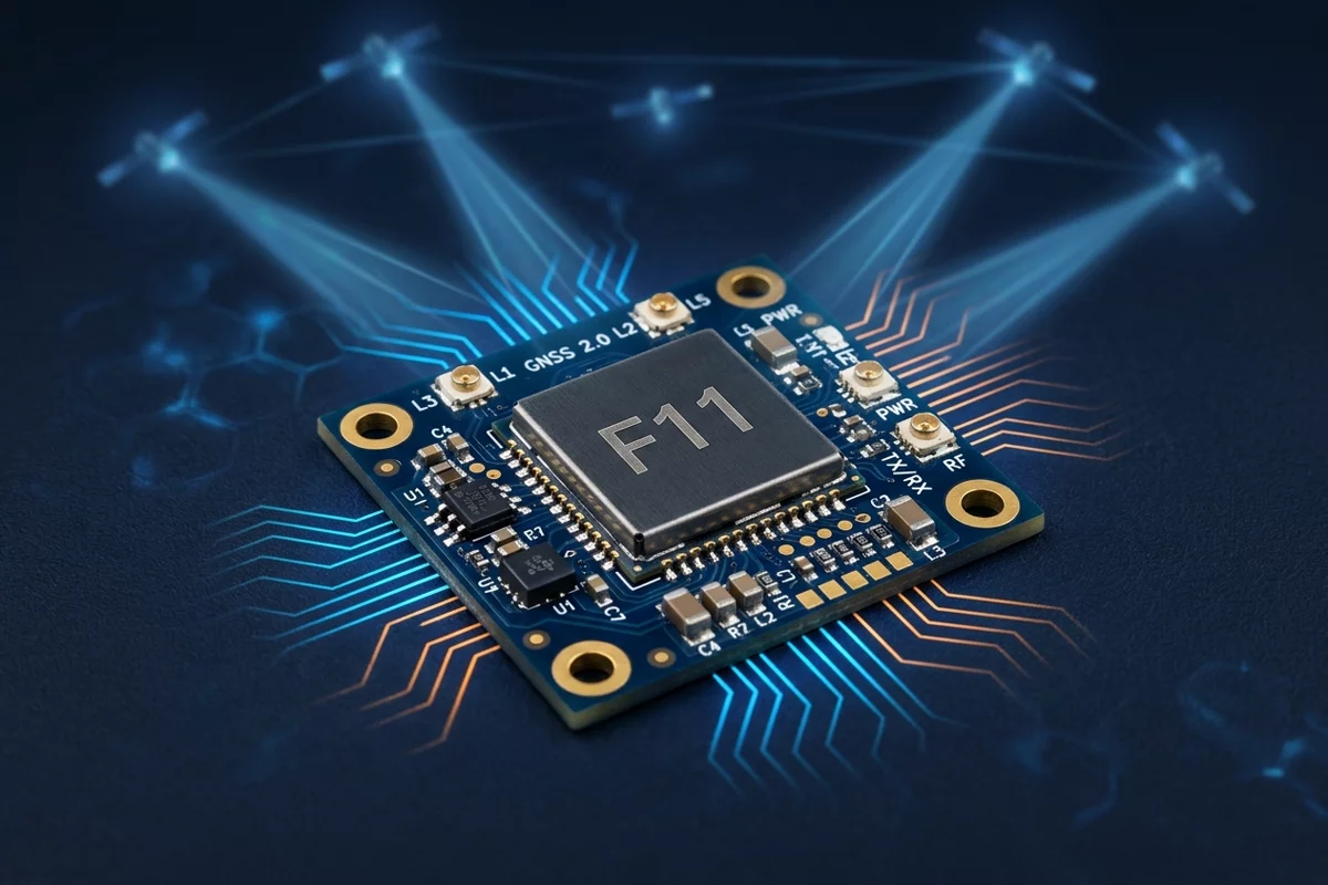 شريحة u-blox F11: دقة GNSS مزدوجة باستهلاك طاقة 7 ميلي واط فقط