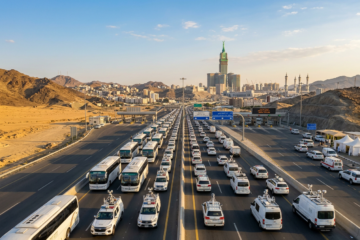تقنية إدارة أساطيل الحج 2026: كيف تدير السعودية 33,000 حافلة بأحدث التقنيات