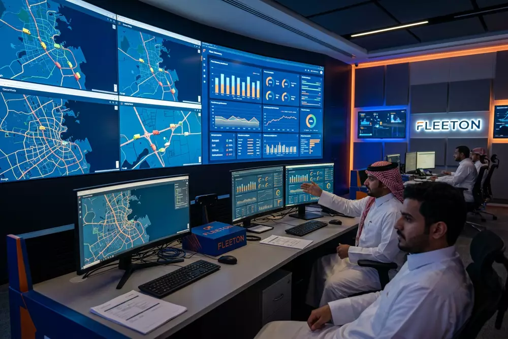 منصة تتبع المركبات