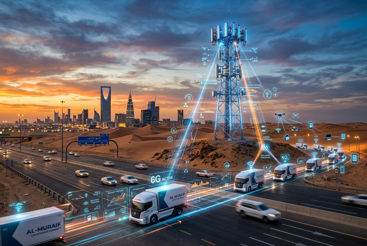 شبكة 6G في 2029: ماذا يعني لمستقبل تتبع الأساطيل في السعودية؟