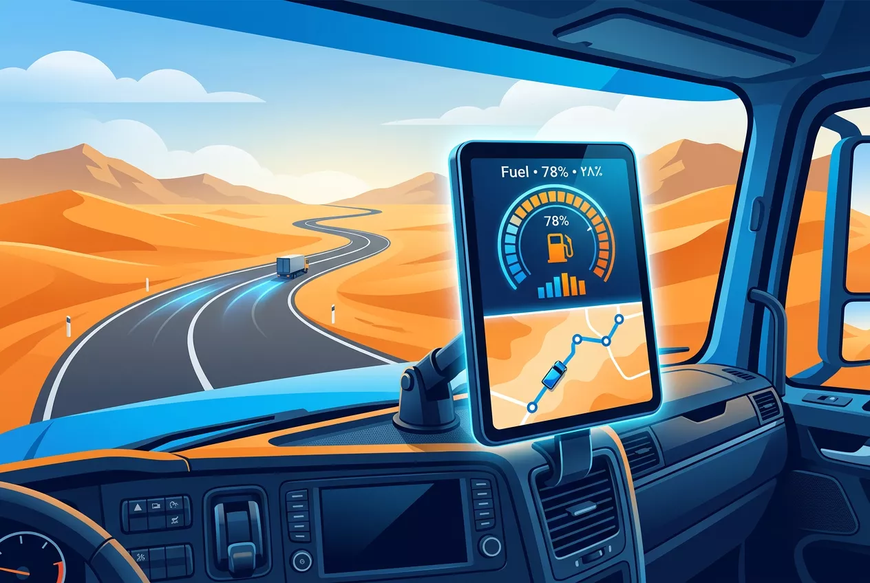 مستشعر وقود GPS: KL100 لكشف سرقة الوقود ومراقبة الأسطول