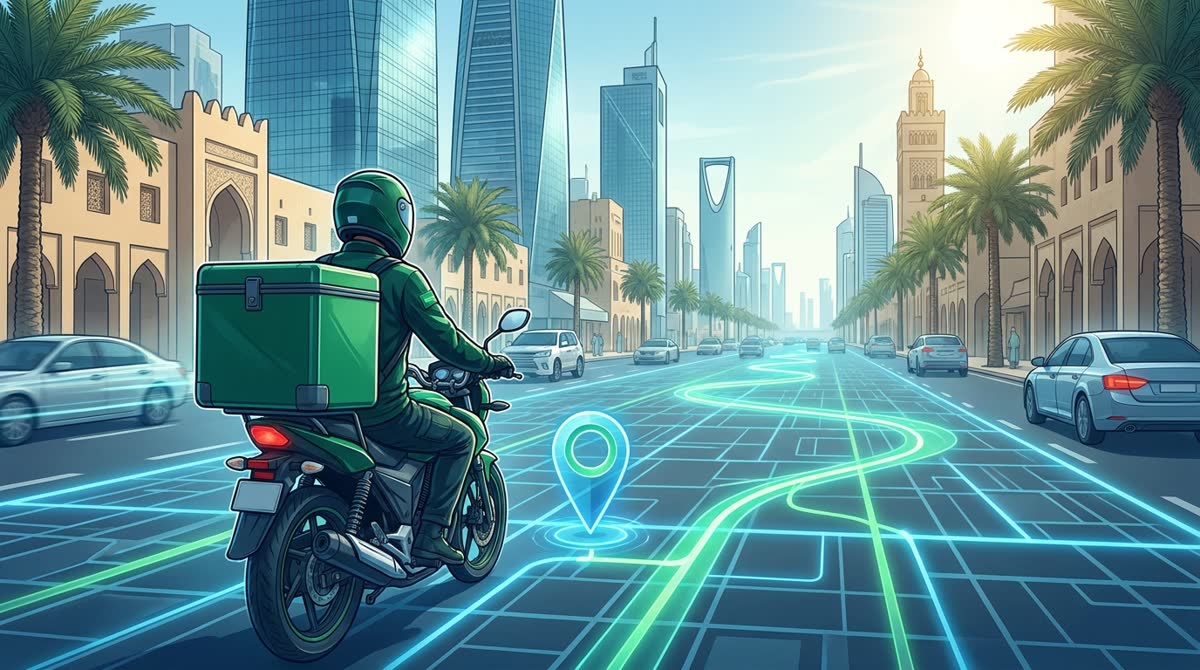 نظام تتبع الدراجات النارية - سائق توصيل