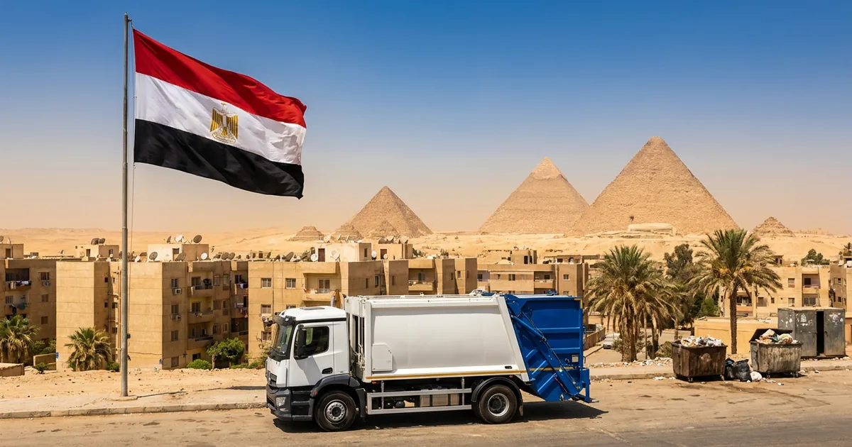 تتبع مركبات المخلفات في مصر: دليل التشغيل 2026