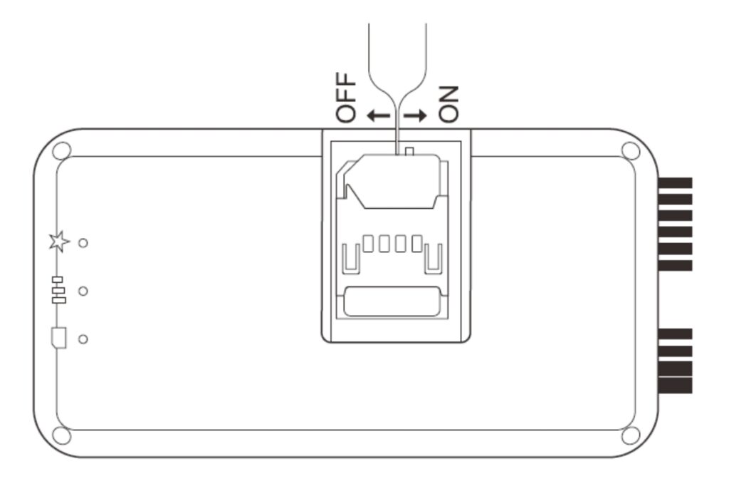 طريقة ادخال الشريحة في جهاز GT06 GPS