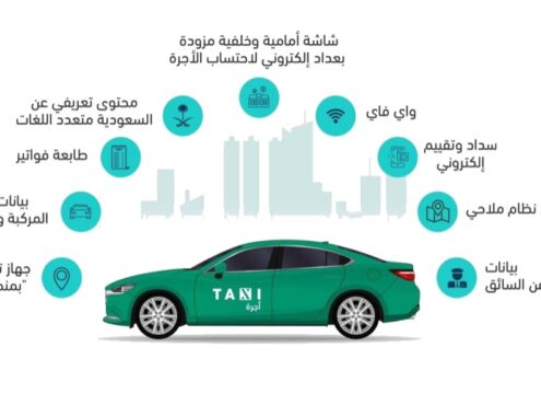 التجهيزات الفنية لسيارات الأجرة - أجرة آب